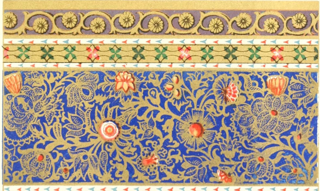 An illustration from Der Stil in den technischen und tektonischen Künsten; oder, Praktische Aesthetik. Ein Handbuch für Techniker, Künstler und Kunstfreunde, 1884, leaf 554