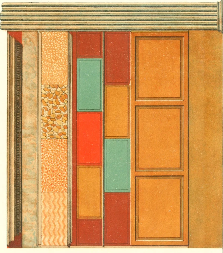 An illustration from Der Stil in den technischen und tektonischen Künsten; oder, Praktische Aesthetik. Ein Handbuch für Techniker, Künstler und Kunstfreunde, 1884, leaf 564