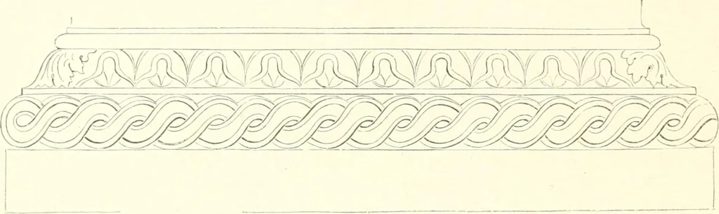 An illustration from Der Stil in den technischen und tektonischen Künsten; oder, Praktische Aesthetik. Ein Handbuch für Techniker, Künstler und Kunstfreunde, 1884, leaf 59