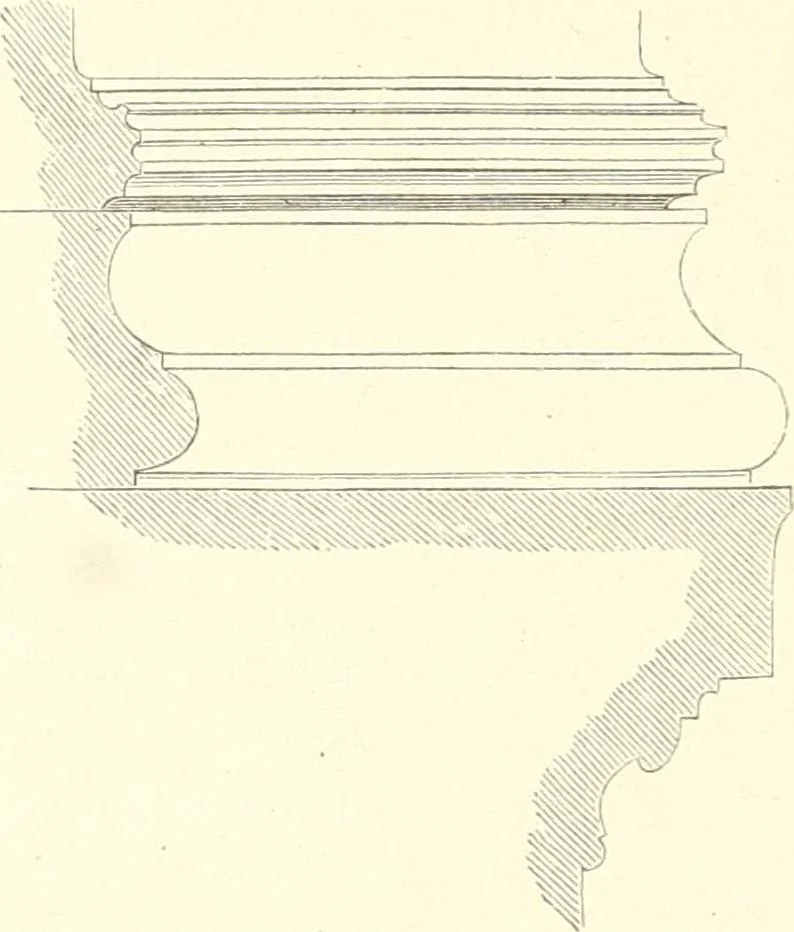 An illustration from Der Stil in den technischen und tektonischen Künsten; oder, Praktische Aesthetik. Ein Handbuch für Techniker, Künstler und Kunstfreunde, 1884, leaf 63