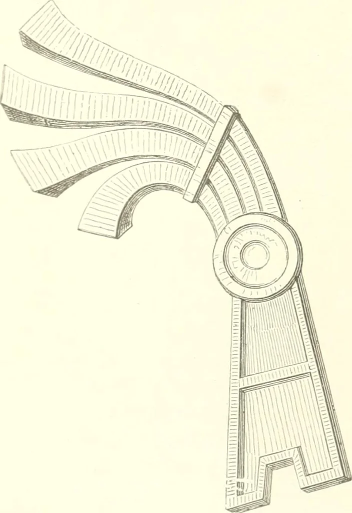 An illustration from Der Stil in den technischen und tektonischen Künsten; oder, Praktische Aesthetik. Ein Handbuch für Techniker, Künstler und Kunstfreunde, 1884, leaf 71
