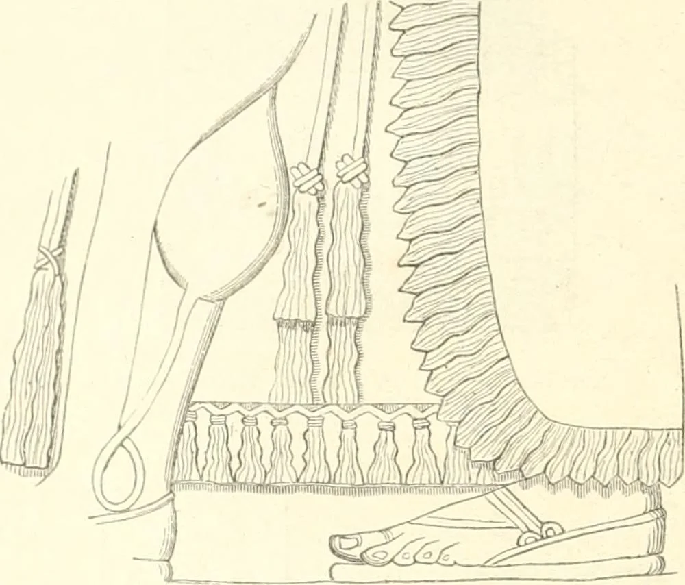 An illustration from Der Stil in den technischen und tektonischen Künsten; oder, Praktische Aesthetik. Ein Handbuch für Techniker, Künstler und Kunstfreunde, 1884, leaf 77