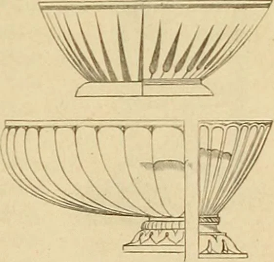 An illustration from Der Stil in den technischen und tektonischen Künsten; oder, Praktische Aesthetik. Ein Handbuch für Techniker, Künstler und Kunstfreunde, 1878, leaf 103