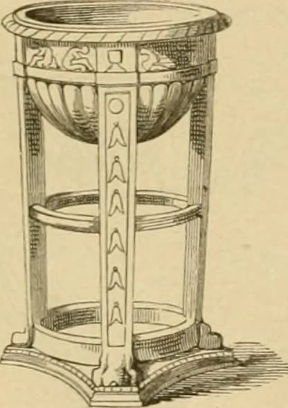 An illustration from Der Stil in den technischen und tektonischen Künsten; oder, Praktische Aesthetik. Ein Handbuch für Techniker, Künstler und Kunstfreunde, 1878, leaf 104
