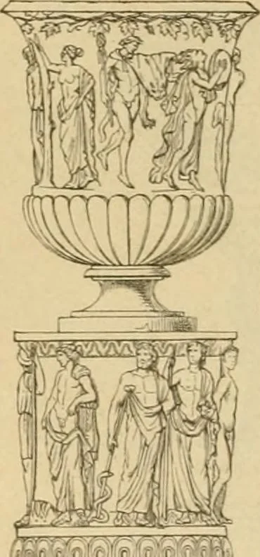 An illustration from Der Stil in den technischen und tektonischen Künsten; oder, Praktische Aesthetik. Ein Handbuch für Techniker, Künstler und Kunstfreunde, 1878, leaf 108