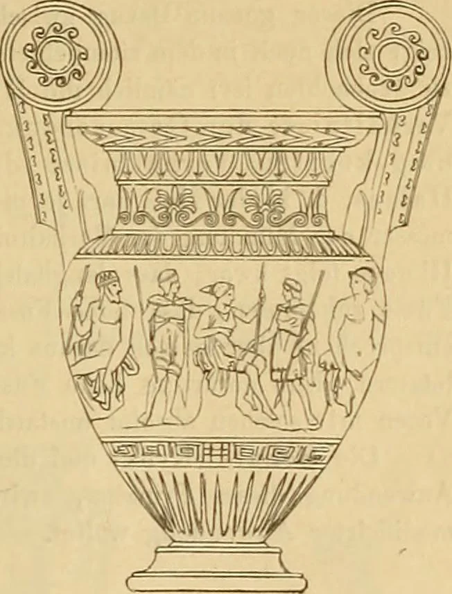 An illustration from Der Stil in den technischen und tektonischen Künsten; oder, Praktische Aesthetik. Ein Handbuch für Techniker, Künstler und Kunstfreunde, 1878, leaf 111