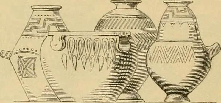 An illustration from Der Stil in den technischen und tektonischen Künsten; oder, Praktische Aesthetik. Ein Handbuch für Techniker, Künstler und Kunstfreunde, 1878, leaf 140