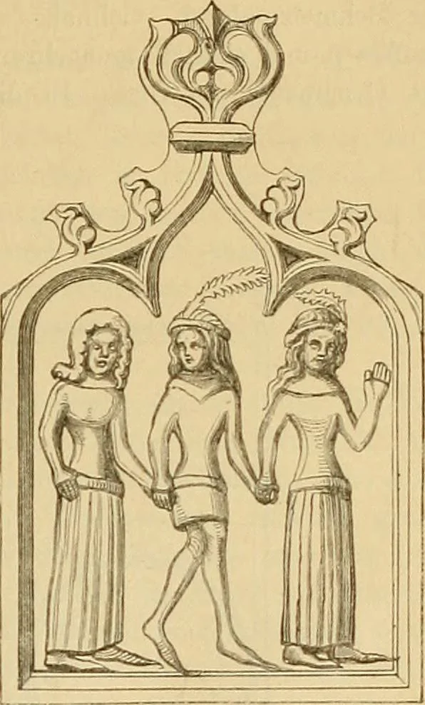 An illustration from Der Stil in den technischen und tektonischen Künsten; oder, Praktische Aesthetik. Ein Handbuch für Techniker, Künstler und Kunstfreunde, 1878, leaf 161