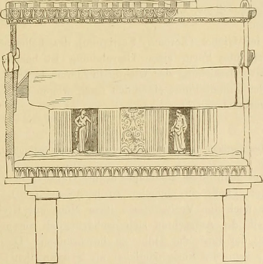 An illustration from Der Stil in den technischen und tektonischen Künsten; oder, Praktische Aesthetik. Ein Handbuch für Techniker, Künstler und Kunstfreunde, 1878, leaf 219