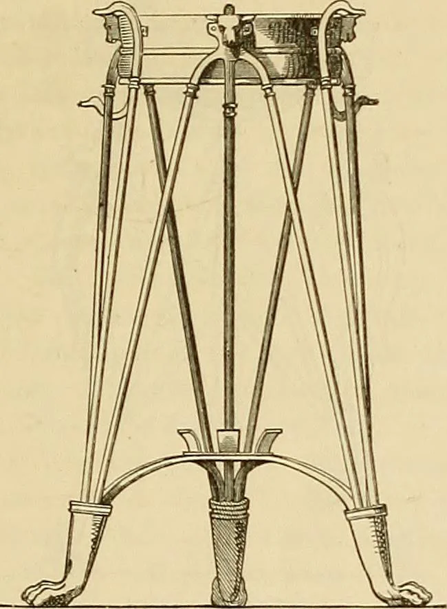 An illustration from Der Stil in den technischen und tektonischen Künsten; oder, Praktische Aesthetik. Ein Handbuch für Techniker, Künstler und Kunstfreunde, 1878, leaf 241