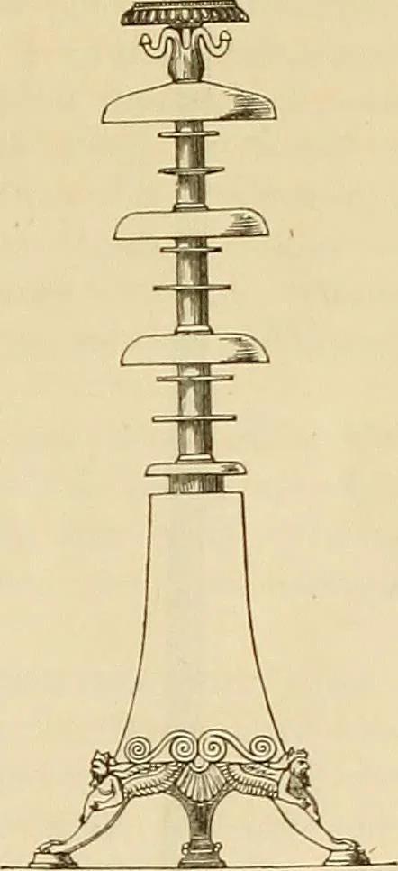 An illustration from Der Stil in den technischen und tektonischen Künsten; oder, Praktische Aesthetik. Ein Handbuch für Techniker, Künstler und Kunstfreunde, 1878, leaf 241