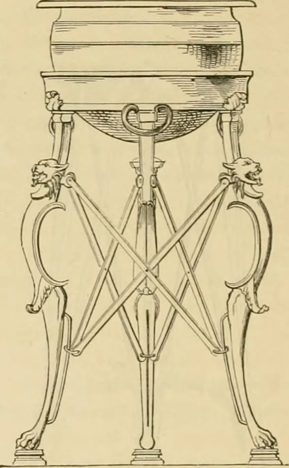 An illustration from Der Stil in den technischen und tektonischen Künsten; oder, Praktische Aesthetik. Ein Handbuch für Techniker, Künstler und Kunstfreunde, 1878, leaf 242