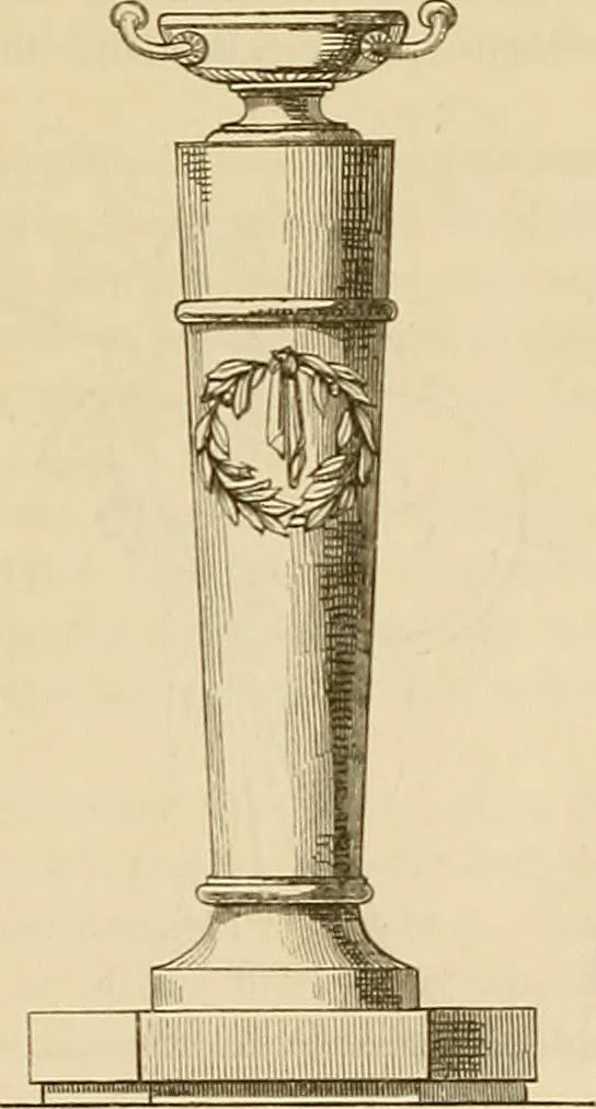 An illustration from Der Stil in den technischen und tektonischen Künsten; oder, Praktische Aesthetik. Ein Handbuch für Techniker, Künstler und Kunstfreunde, 1878, leaf 247
