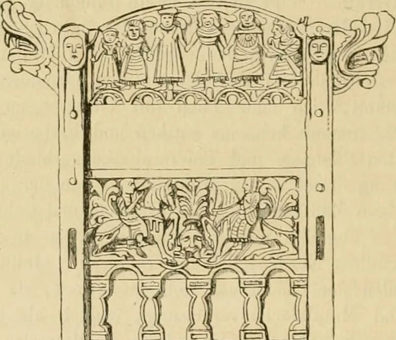 An illustration from Der Stil in den technischen und tektonischen Künsten; oder, Praktische Aesthetik. Ein Handbuch für Techniker, Künstler und Kunstfreunde, 1878, leaf 288