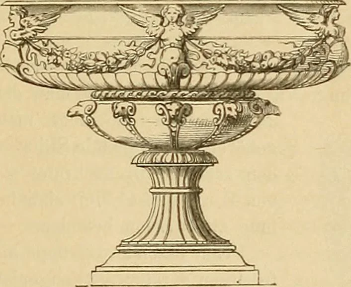 An illustration from Der Stil in den technischen und tektonischen Künsten; oder, Praktische Aesthetik. Ein Handbuch für Techniker, Künstler und Kunstfreunde, 1878, leaf 31