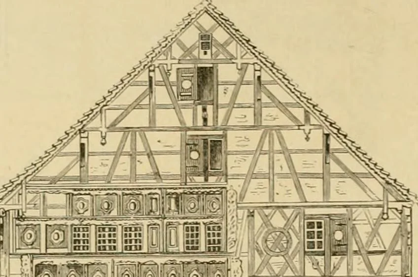 An illustration from Der Stil in den technischen und tektonischen Künsten; oder, Praktische Aesthetik. Ein Handbuch für Techniker, Künstler und Kunstfreunde, 1878, leaf 312