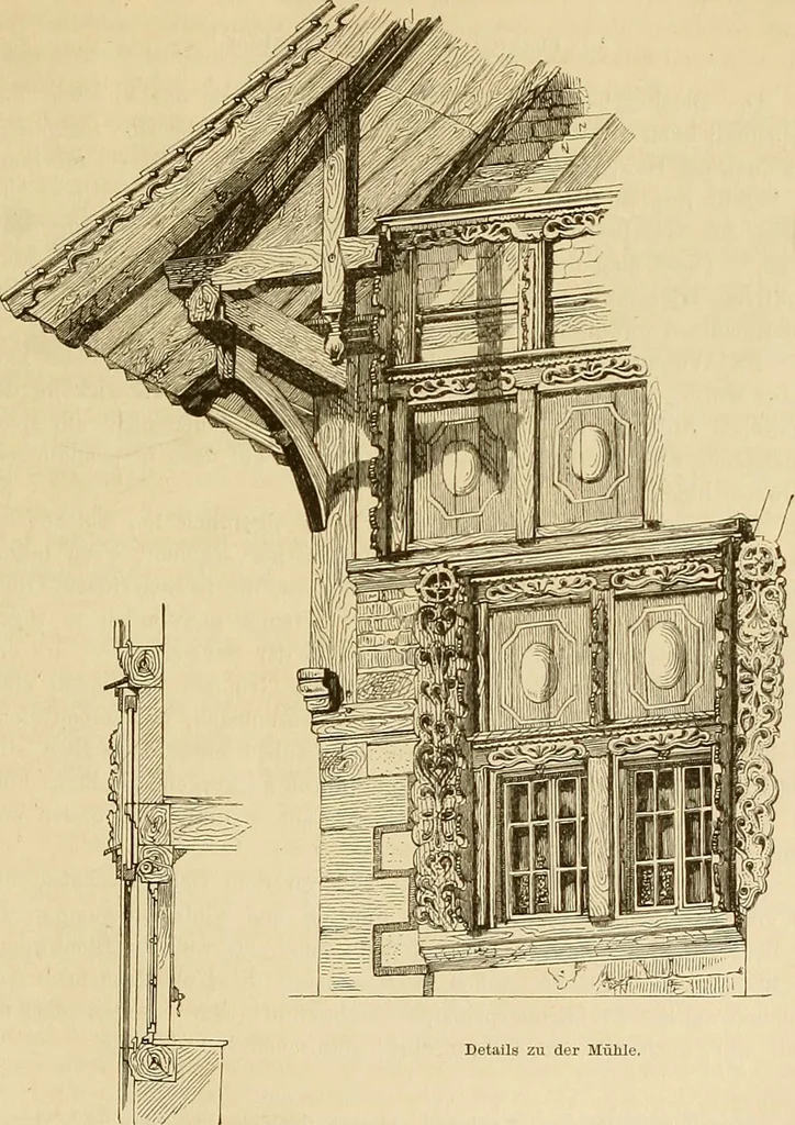 An illustration from Der Stil in den technischen und tektonischen Künsten; oder, Praktische Aesthetik. Ein Handbuch für Techniker, Künstler und Kunstfreunde, 1878, leaf 313