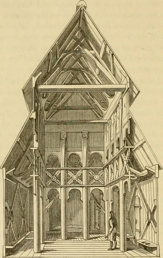 An illustration from Der Stil in den technischen und tektonischen Künsten; oder, Praktische Aesthetik. Ein Handbuch für Techniker, Künstler und Kunstfreunde, 1878, leaf 322