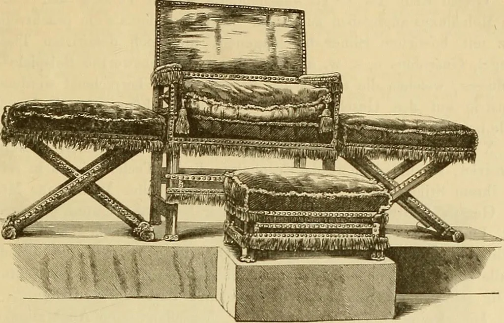 An illustration from Der Stil in den technischen und tektonischen Künsten; oder, Praktische Aesthetik. Ein Handbuch für Techniker, Künstler und Kunstfreunde, 1878, leaf 341