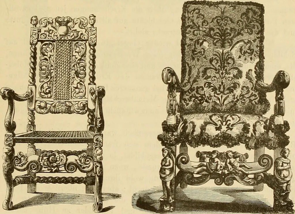 An illustration from Der Stil in den technischen und tektonischen Künsten; oder, Praktische Aesthetik. Ein Handbuch für Techniker, Künstler und Kunstfreunde, 1878, leaf 341