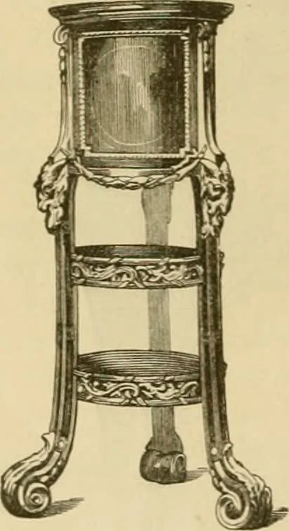 An illustration from Der Stil in den technischen und tektonischen Künsten; oder, Praktische Aesthetik. Ein Handbuch für Techniker, Künstler und Kunstfreunde, 1878, leaf 344