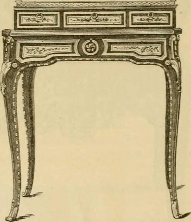 An illustration from Der Stil in den technischen und tektonischen Künsten; oder, Praktische Aesthetik. Ein Handbuch für Techniker, Künstler und Kunstfreunde, 1878, leaf 344
