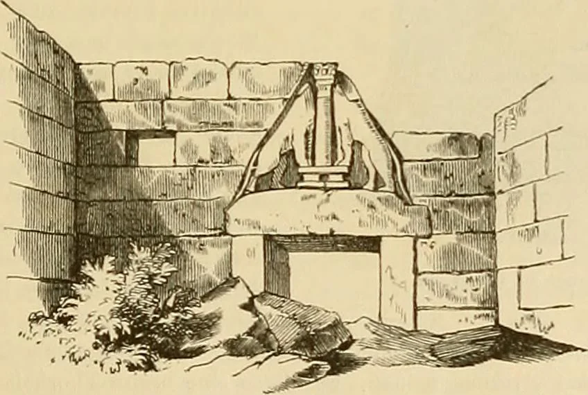 An illustration from Der Stil in den technischen und tektonischen Künsten; oder, Praktische Aesthetik. Ein Handbuch für Techniker, Künstler und Kunstfreunde, 1878, leaf 355