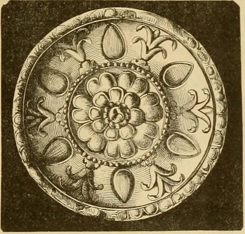 An illustration from Der Stil in den technischen und tektonischen Künsten; oder, Praktische Aesthetik. Ein Handbuch für Techniker, Künstler und Kunstfreunde, 1878, leaf 39