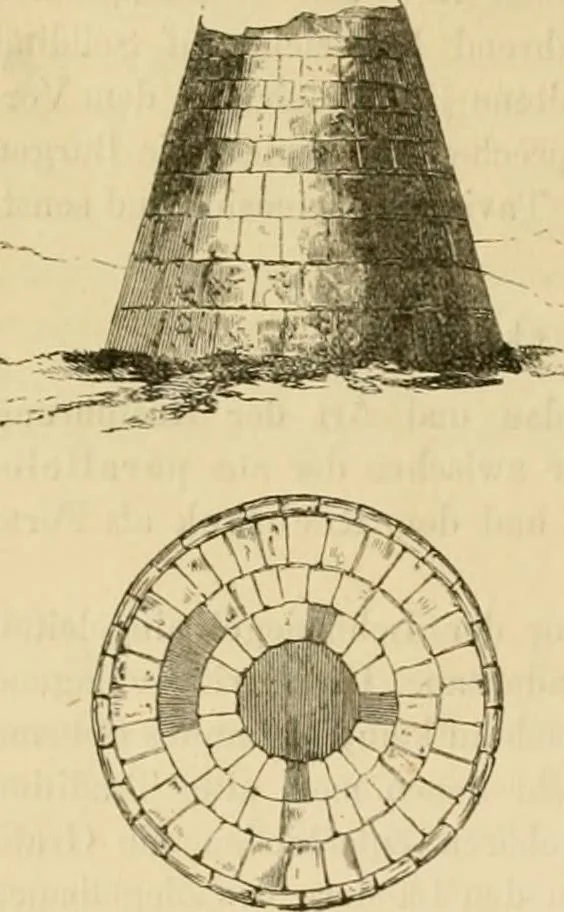 An illustration from Der Stil in den technischen und tektonischen Künsten; oder, Praktische Aesthetik. Ein Handbuch für Techniker, Künstler und Kunstfreunde, 1878, leaf 392