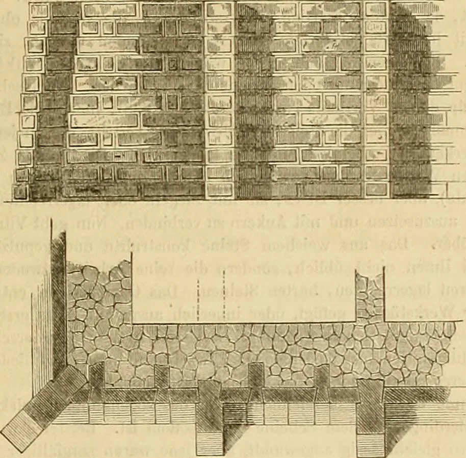 An illustration from Der Stil in den technischen und tektonischen Künsten; oder, Praktische Aesthetik. Ein Handbuch für Techniker, Künstler und Kunstfreunde, 1878, leaf 393