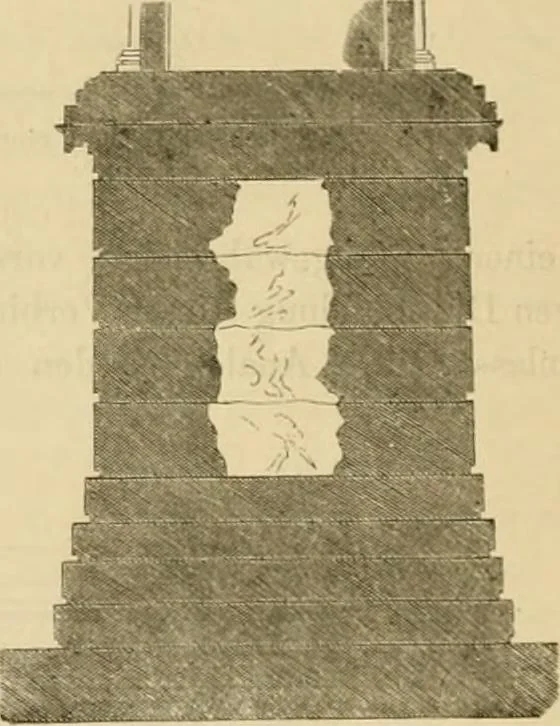 An illustration from Der Stil in den technischen und tektonischen Künsten; oder, Praktische Aesthetik. Ein Handbuch für Techniker, Künstler und Kunstfreunde, 1878, leaf 398