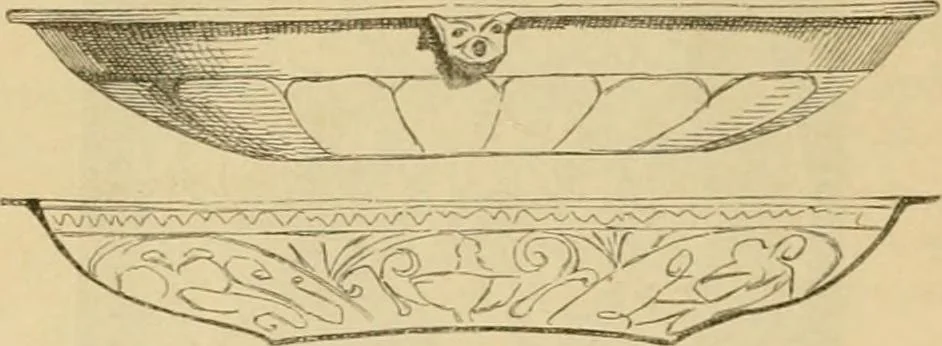 An illustration from Der Stil in den technischen und tektonischen Künsten; oder, Praktische Aesthetik. Ein Handbuch für Techniker, Künstler und Kunstfreunde, 1878, leaf 40