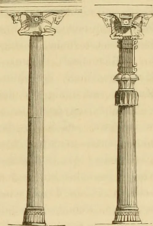 An illustration from Der Stil in den technischen und tektonischen Künsten; oder, Praktische Aesthetik. Ein Handbuch für Techniker, Künstler und Kunstfreunde, 1878, leaf 413