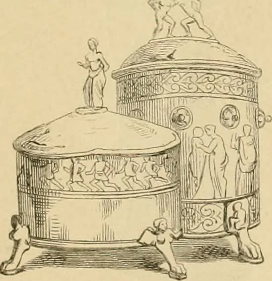 An illustration from Der Stil in den technischen und tektonischen Künsten; oder, Praktische Aesthetik. Ein Handbuch für Techniker, Künstler und Kunstfreunde, 1878, leaf 48