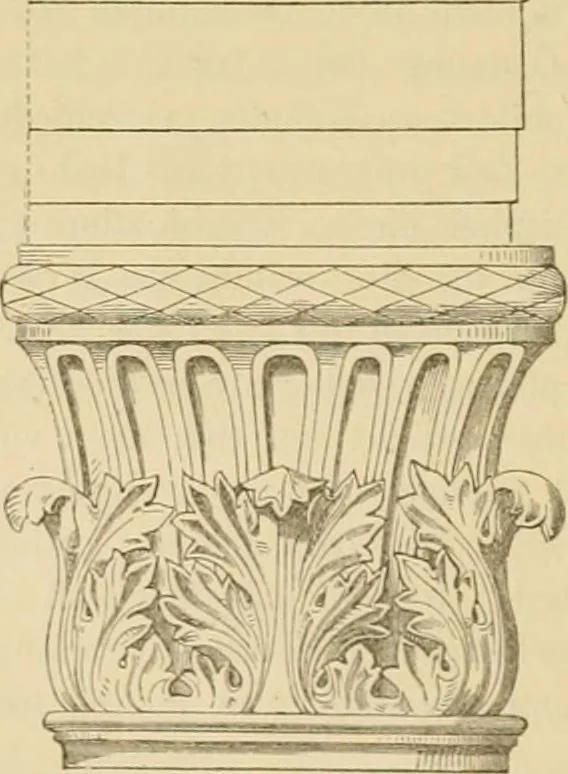 An illustration from Der Stil in den technischen und tektonischen Künsten; oder, Praktische Aesthetik. Ein Handbuch für Techniker, Künstler und Kunstfreunde, 1878, leaf 482