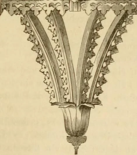 An illustration from Der Stil in den technischen und tektonischen Künsten; oder, Praktische Aesthetik. Ein Handbuch für Techniker, Künstler und Kunstfreunde, 1878, leaf 543