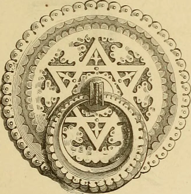An illustration from Der Stil in den technischen und tektonischen Künsten; oder, Praktische Aesthetik. Ein Handbuch für Techniker, Künstler und Kunstfreunde, 1878, leaf 565