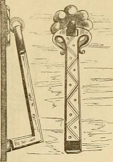 An illustration from Der Stil in den technischen und tektonischen Künsten; oder, Praktische Aesthetik. Ein Handbuch für Techniker, Künstler und Kunstfreunde, 1878, leaf 565