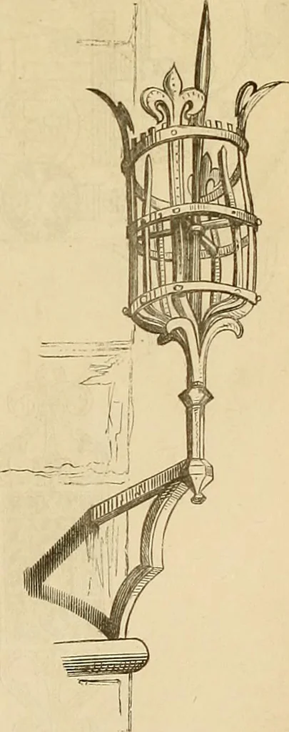 An illustration from Der Stil in den technischen und tektonischen Künsten; oder, Praktische Aesthetik. Ein Handbuch für Techniker, Künstler und Kunstfreunde, 1878, leaf 567