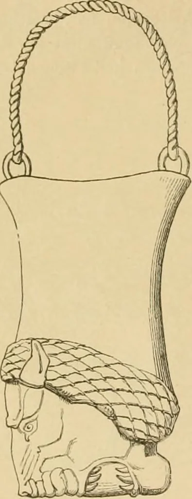 An illustration from Der Stil in den technischen und tektonischen Künsten; oder, Praktische Aesthetik. Ein Handbuch für Techniker, Künstler und Kunstfreunde, 1878, leaf 58