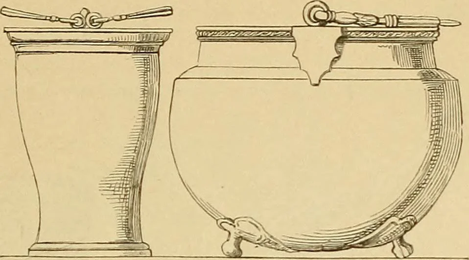 An illustration from Der Stil in den technischen und tektonischen Künsten; oder, Praktische Aesthetik. Ein Handbuch für Techniker, Künstler und Kunstfreunde, 1878, leaf 59