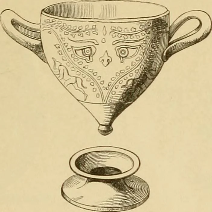 An illustration from Der Stil in den technischen und tektonischen Künsten; oder, Praktische Aesthetik. Ein Handbuch für Techniker, Künstler und Kunstfreunde, 1878, leaf 61