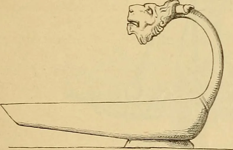 An illustration from Der Stil in den technischen und tektonischen Künsten; oder, Praktische Aesthetik. Ein Handbuch für Techniker, Künstler und Kunstfreunde, 1878, leaf 65