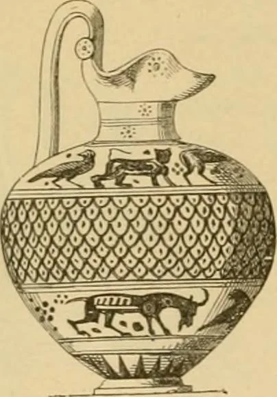 An illustration from Der Stil in den technischen und tektonischen Künsten; oder, Praktische Aesthetik. Ein Handbuch für Techniker, Künstler und Kunstfreunde, 1878, leaf 72
