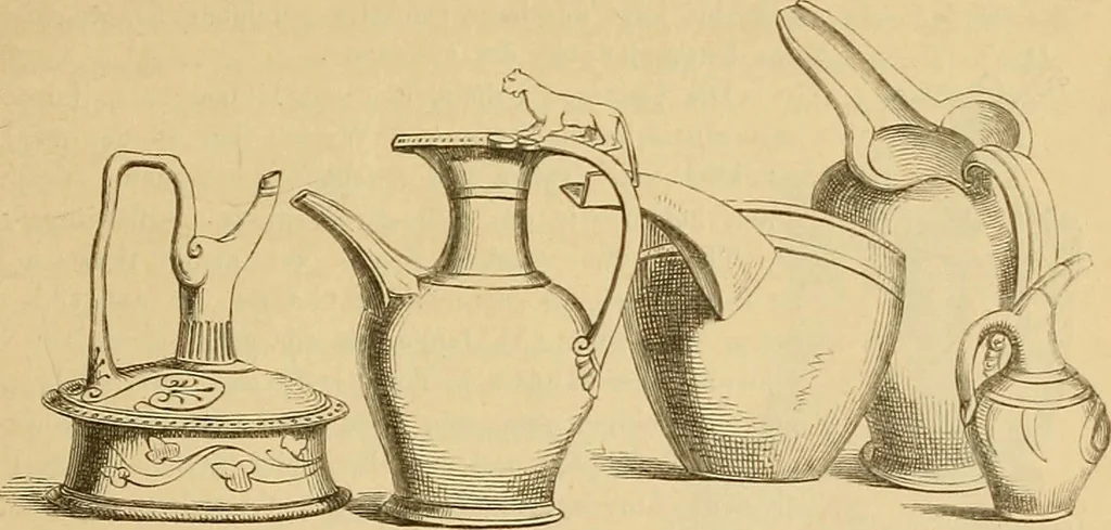 An illustration from Der Stil in den technischen und tektonischen Künsten; oder, Praktische Aesthetik. Ein Handbuch für Techniker, Künstler und Kunstfreunde, 1878, leaf 75