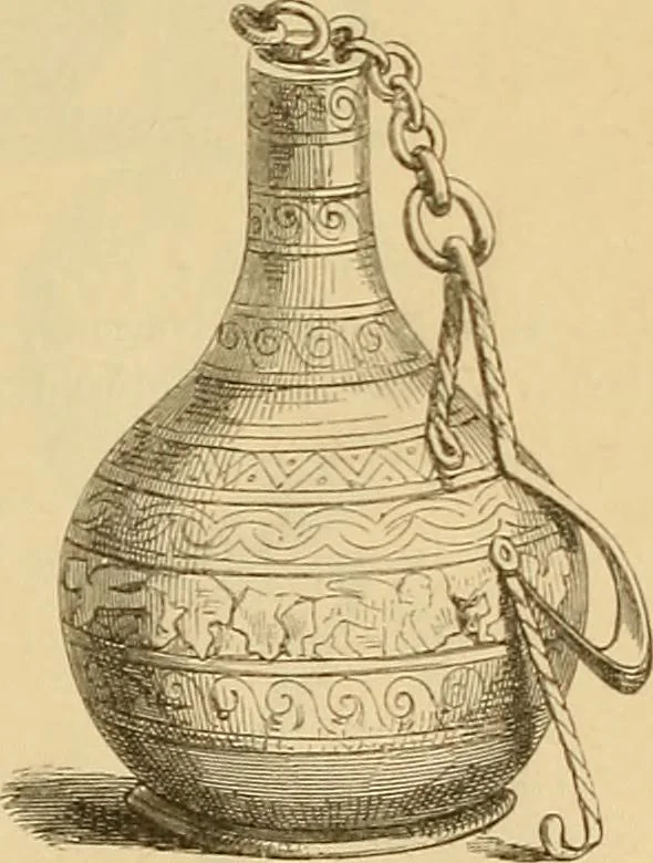 An illustration from Der Stil in den technischen und tektonischen Künsten; oder, Praktische Aesthetik. Ein Handbuch für Techniker, Künstler und Kunstfreunde, 1878, leaf 77