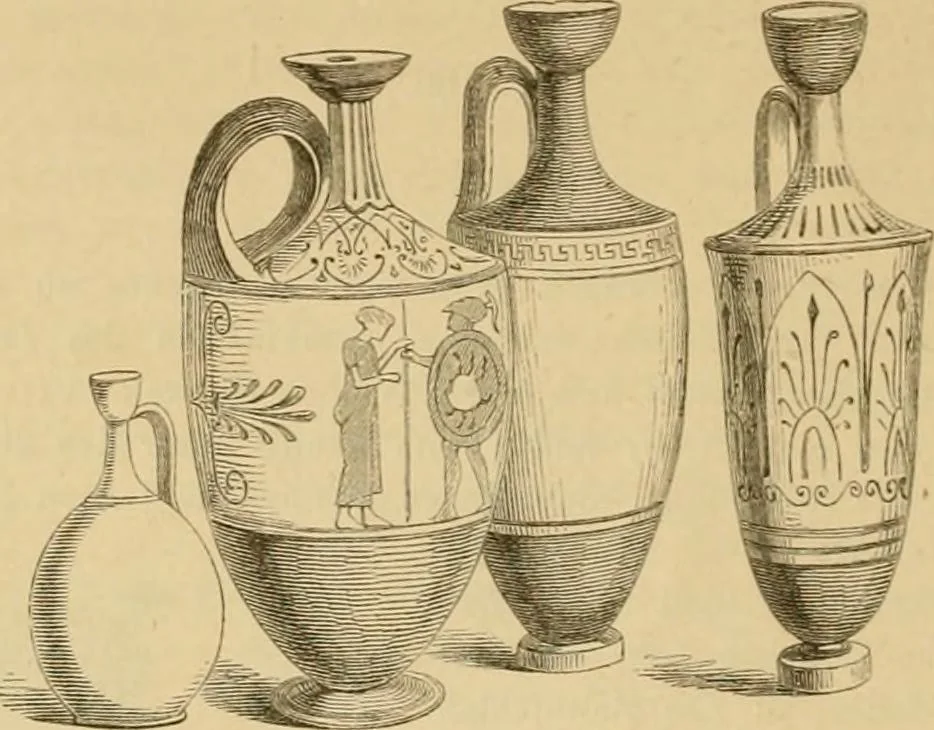 An illustration from Der Stil in den technischen und tektonischen Künsten; oder, Praktische Aesthetik. Ein Handbuch für Techniker, Künstler und Kunstfreunde, 1878, leaf 78