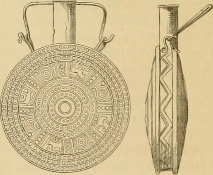 An illustration from Der Stil in den technischen und tektonischen Künsten; oder, Praktische Aesthetik. Ein Handbuch für Techniker, Künstler und Kunstfreunde, 1878, leaf 78