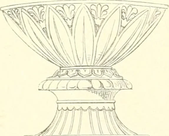 An illustration from Der Stil in den technischen und tektonischen Künsten; oder, Praktische Aesthetik. Ein Handbuch für Techniker, Künstler und Kunstfreunde, 1884, leaf 101