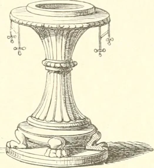 An illustration from Der Stil in den technischen und tektonischen Künsten; oder, Praktische Aesthetik. Ein Handbuch für Techniker, Künstler und Kunstfreunde, 1884, leaf 104